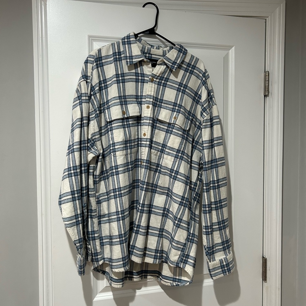 Abercrombie mens 90s oversized shirt